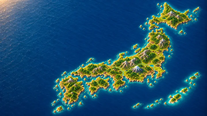 Illustration of Japan in MemoCap